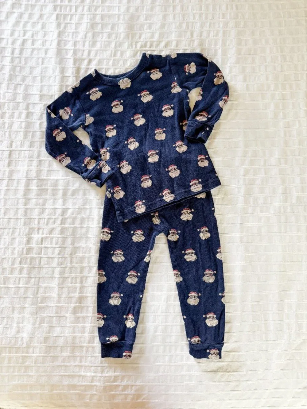 Baby Gap Christmas Pajama Set • Santas • 2 Years